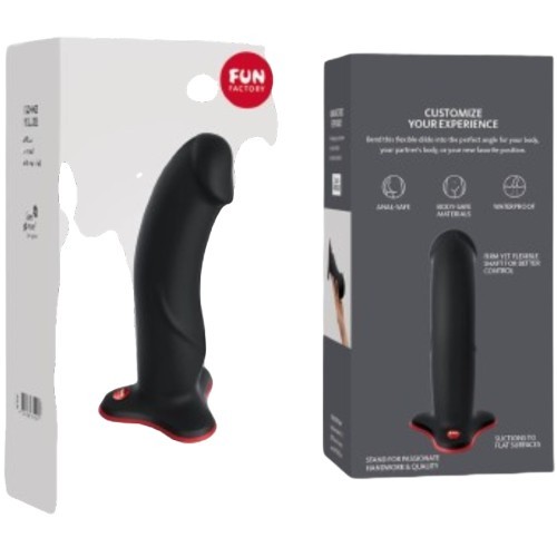 The Boss Realistic Black Dildo for Ultimate Pleasure