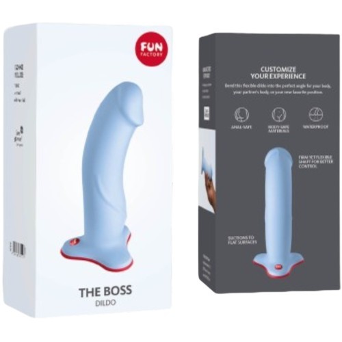 THE BOSS Dildo Realistico Celeste - Placer Máximo