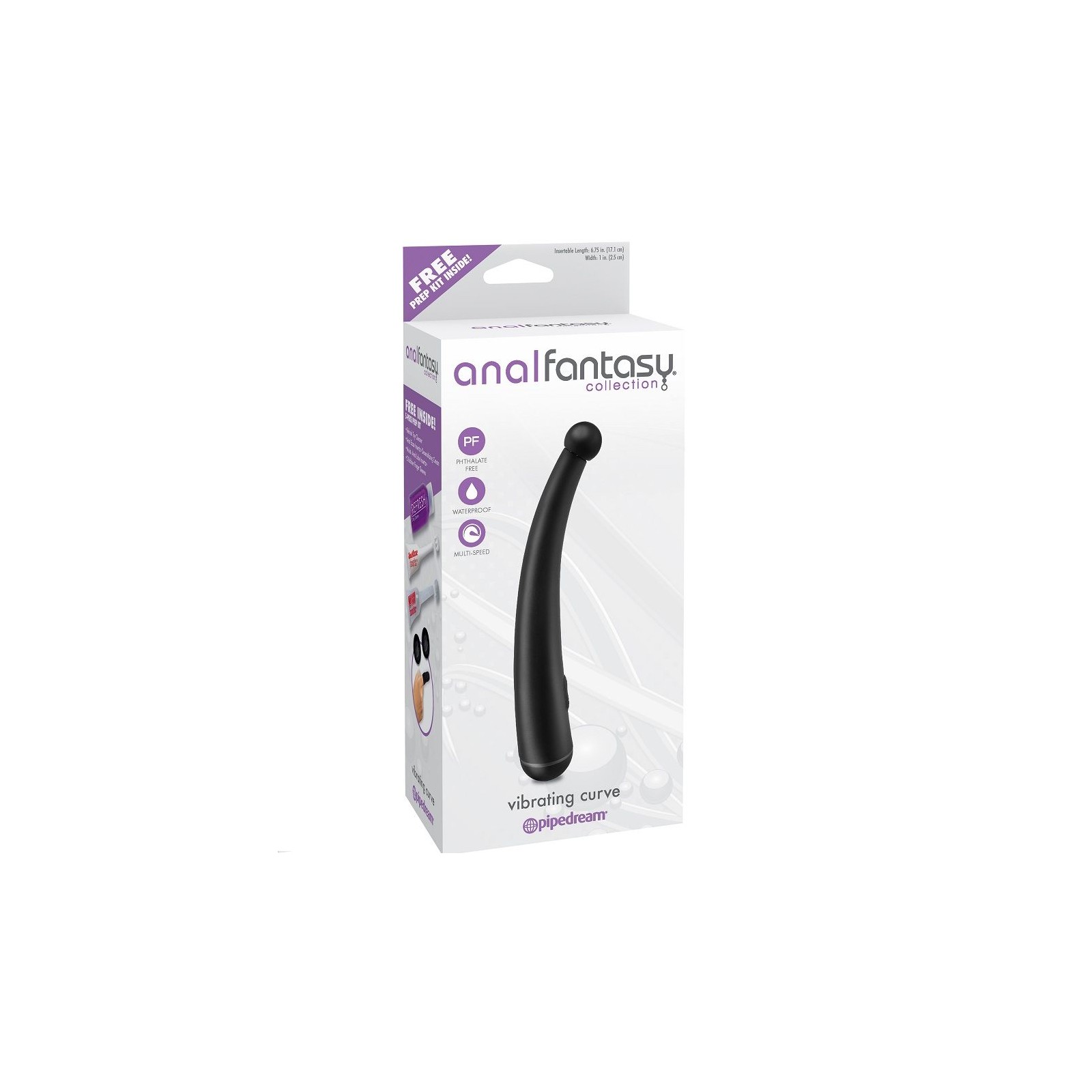 Anal Fantasy Curved Vibrator for Beginners