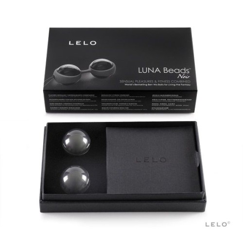 Luna Beads Noir Kegel Balls - Health and Pleasure