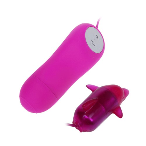 Cute Secret Dolphin Vibrator 12v