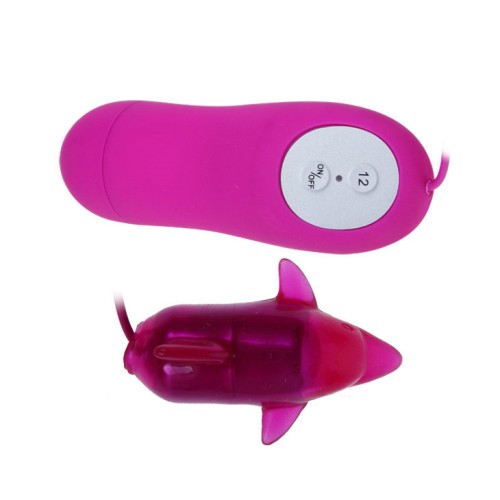 Cute Secret Dolphin Vibrator 12v