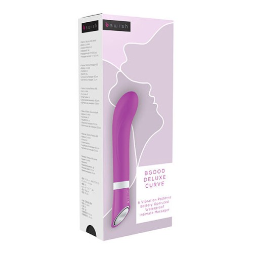 B Good Deluxe Curve Lilac - Ultimate Pleasure Massager