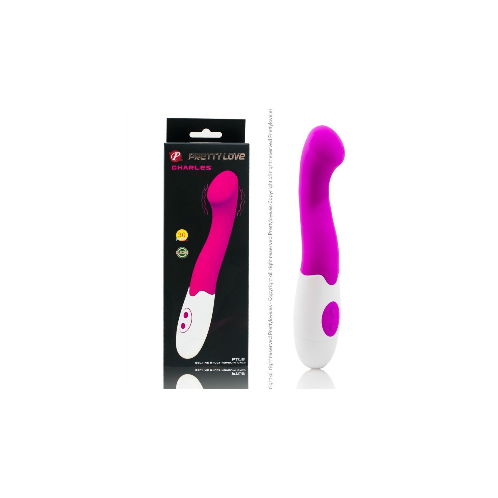 Pretty Love Charles Flirtation Vibrator - Elegant & Powerful