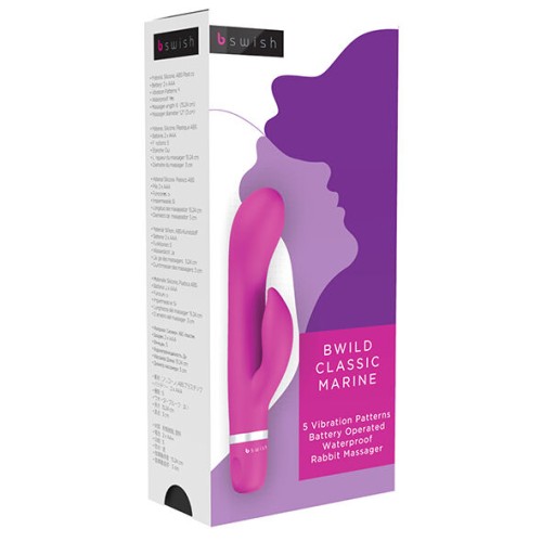 Bwild Classic Marine Vibrador Conejito Cerise