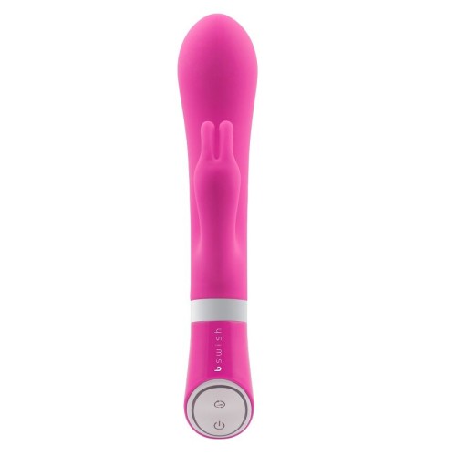 Bwild Deluxe Bunny Rabbit Vibrator Raspberry - Ultimate Clitoral and G-Spot Stimulation