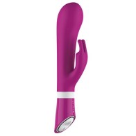 Vibrador Conejito Bwild Deluxe Frambuesa - Estimulación Clitoriana y del Punto G Excepcional