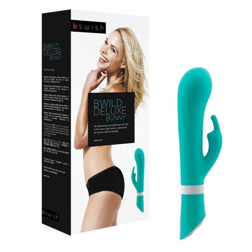 Bwild Deluxe Bunny Rabbit Vibrator in Jade