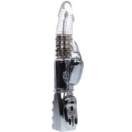 Amour Missile Transparent Rotating Vibrator 26.5cm