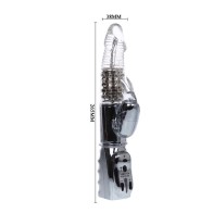 Amour Missile Transparent Rotating Vibrator 26.5cm