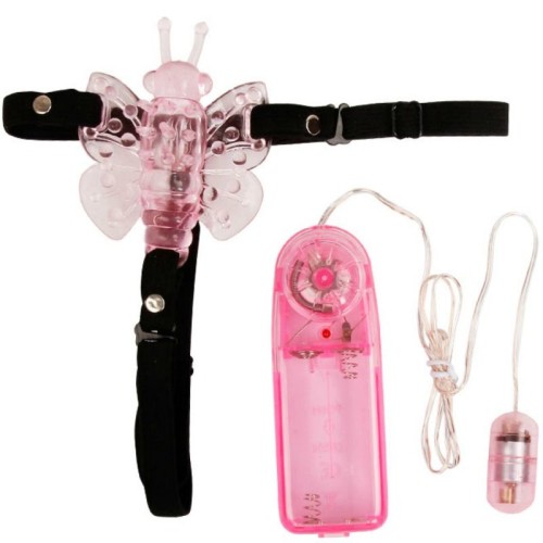 Arnés Vibrador Ajustable con Mariposa - Multivelocidad