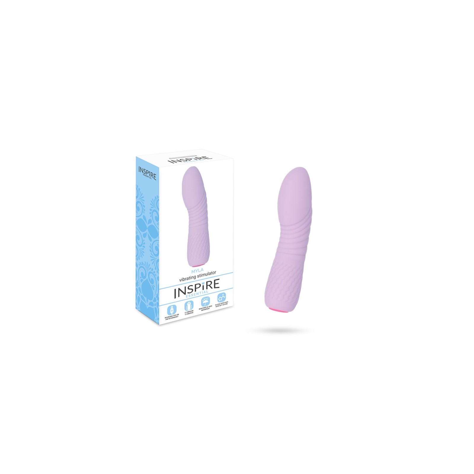 Essential Myla Vibrador Lila Claro