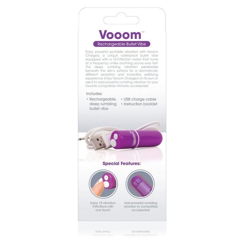 Vooom Rechargeable Bullet Vibrator Overview