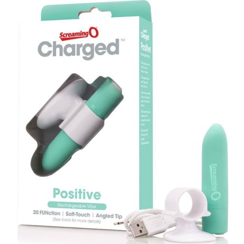 Positive Rechargeable Massager Green