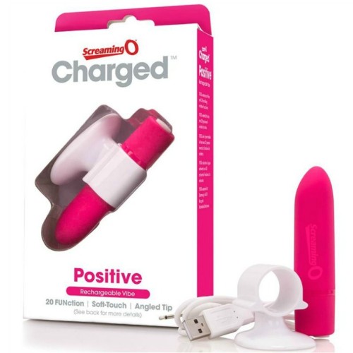 Positive Rechargeable Pink Massager - Ultimate Relaxation