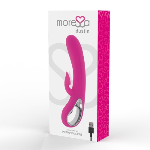 Dustin Premium Silicone Clitoral Suction Vibrator | Double Pleasure