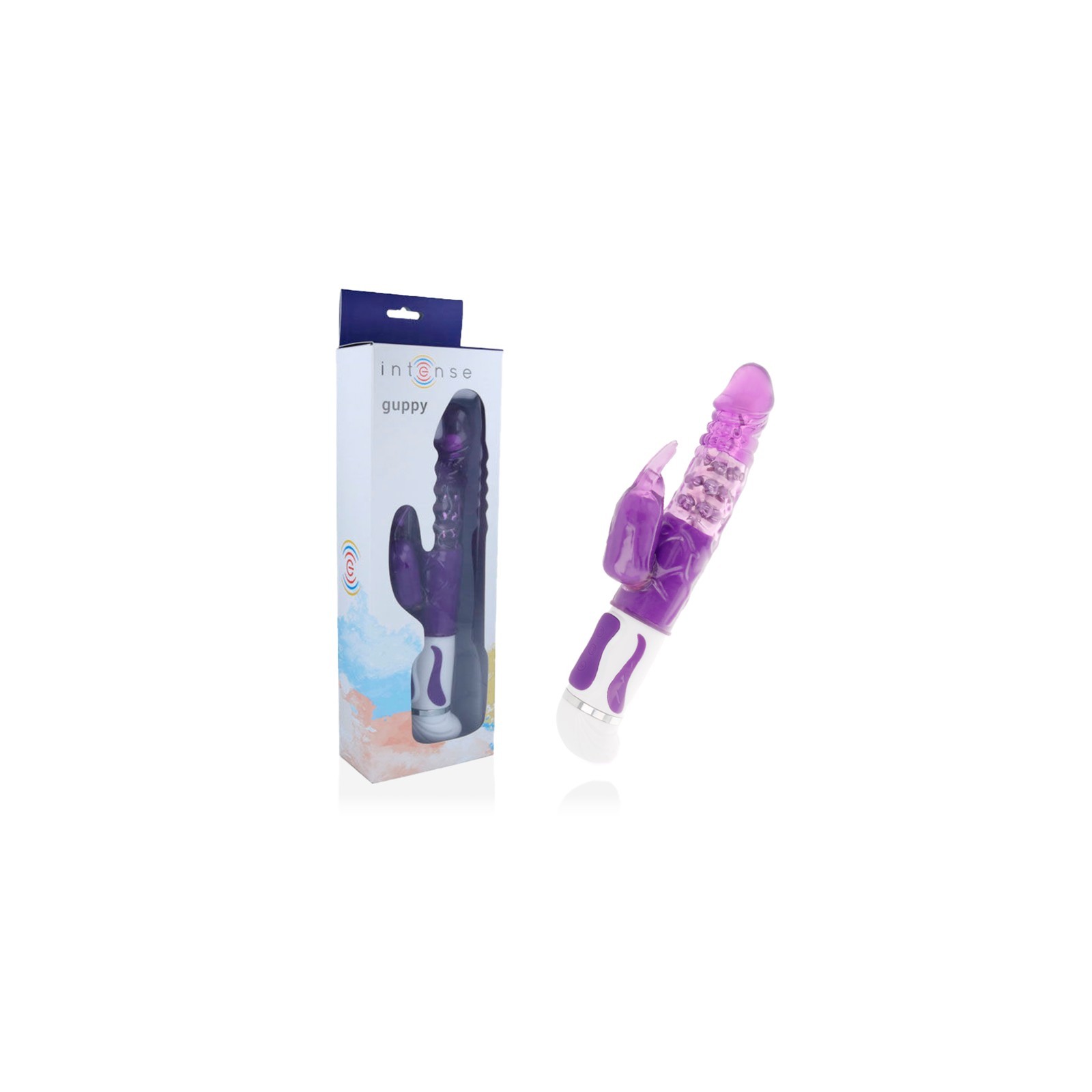 Intense Guppy Rotating Vibrator Purple - Ultimate Pleasure