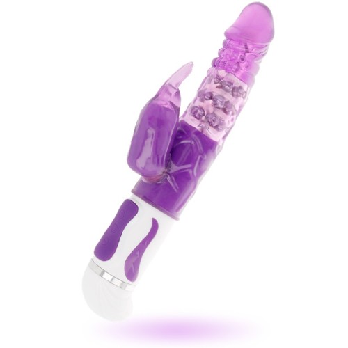 Vibrador Rotador Intense Guppy Lila - Placer Supremo