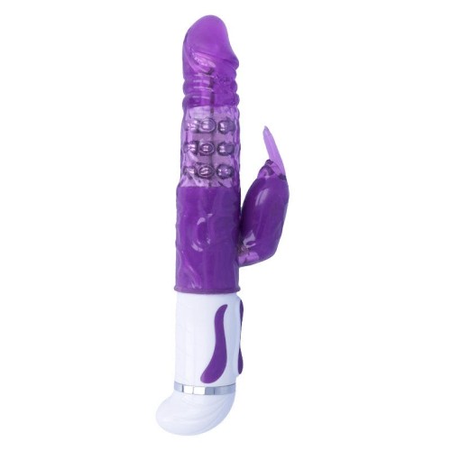 Intense Guppy Rotating Vibrator Purple - Ultimate Pleasure