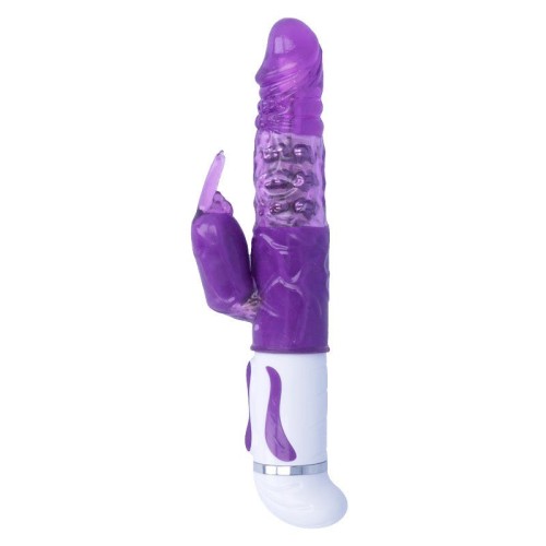 Intense Guppy Rotating Vibrator Purple - Ultimate Pleasure