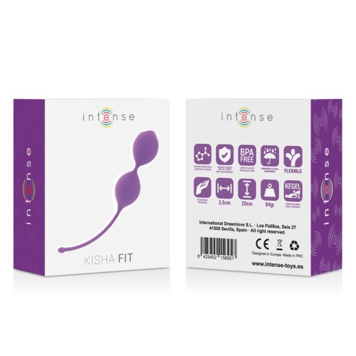 Intense Kisha Fit Silicone Kegel Balls for Pelvic Health