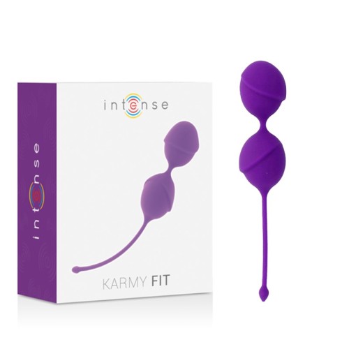 Bolas de Kegel Intense Karmy Fit Lila para la Salud Pélvica