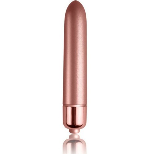 Touch Of Velvet Rose Blush Vibrating Bullet - Precision Pleasure