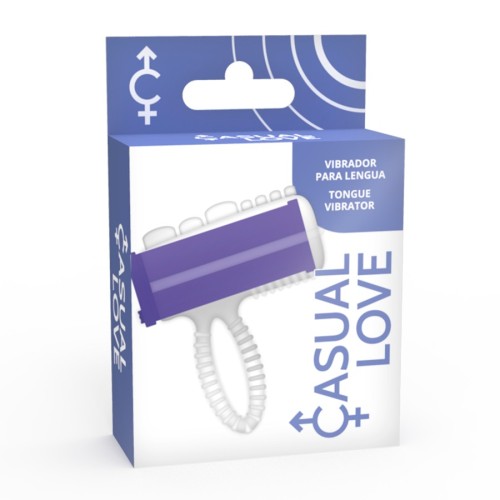 Lilac Tongue Vibrating Ring