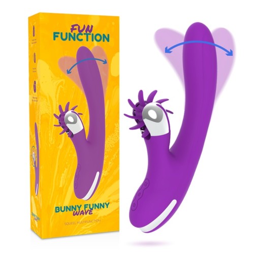 Vibrador Bunny Funny Wave 2.0 para Experiencias Únicas