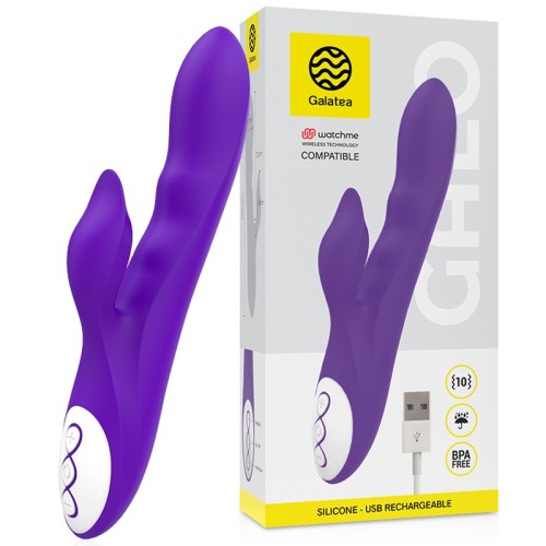 Galo Vibrador Lila Con Tecnología Watchme