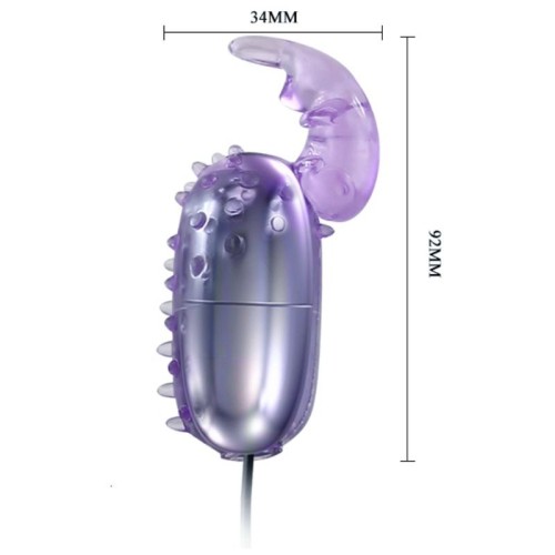 Baile Super Vibrator Egg with Stimulator