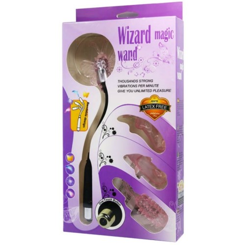 Estimulador Wizard Magic Wand con Múltiples Velocidades