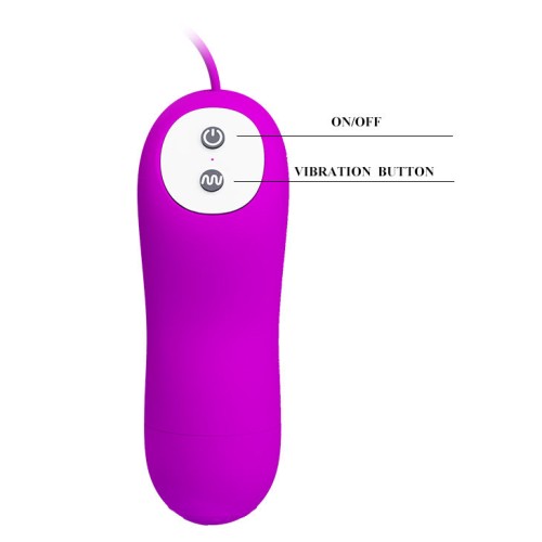 Pretty Love Eunice Vibrating Egg - Powerful Clitoral & Vaginal Stimulation