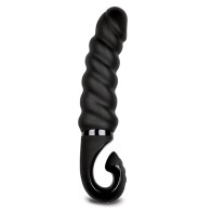 G-jack 2 - Dildo Vibrador Negro - Placer Resistente al Agua