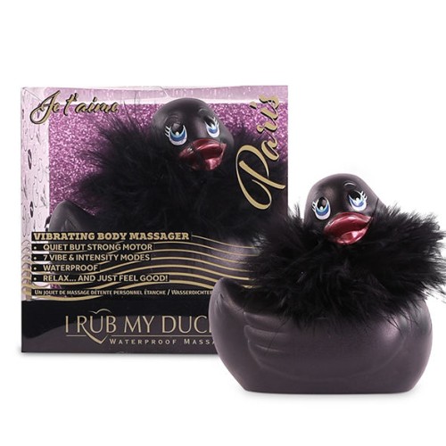 I Rub My Duckie 2.0 Vibrating Duck Paris Black