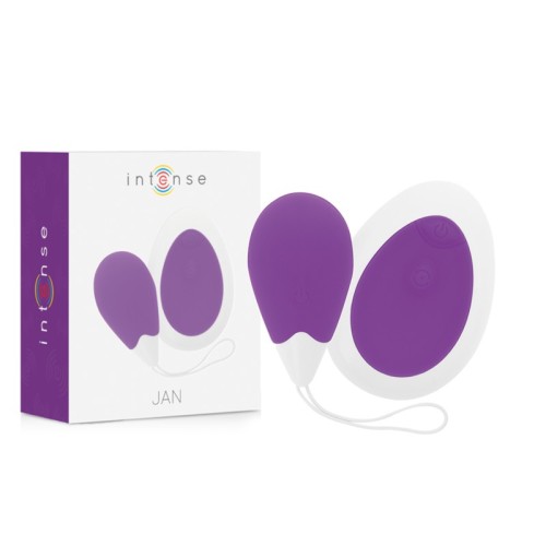 Vibrador Jan Control Remoto Intense - Diversión en Cualquier Lugar