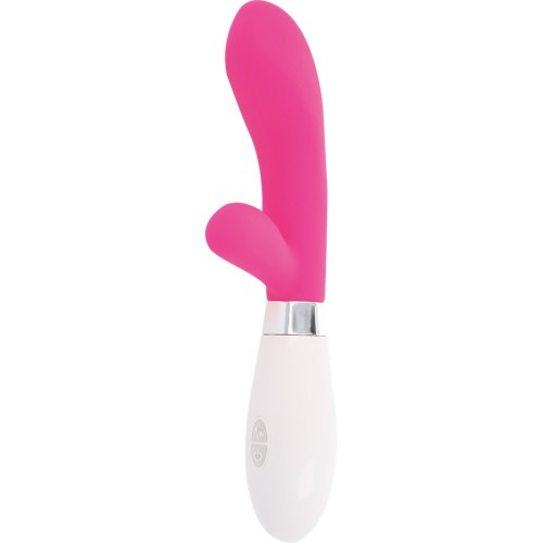 Masajeador Conejo Jackson Rosa - Vibrador de Silicona 10 Funciones