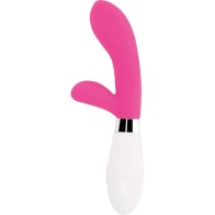 Masajeador Conejo Jackson Rosa - Vibrador de Silicona 10 Funciones