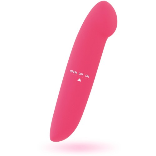 Vibrador Rosa Phil Tamaño Viaje - Placer Discreto