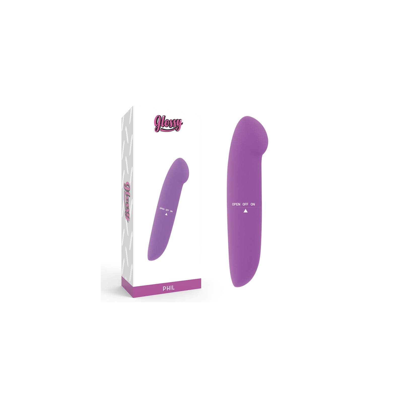 Phil Vibrator Lila - Placer Portátil