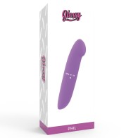 Phil Vibrator Lila - Placer Portátil