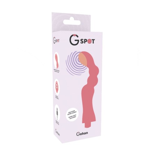 Gohan G-Spot Vibrator Light Red