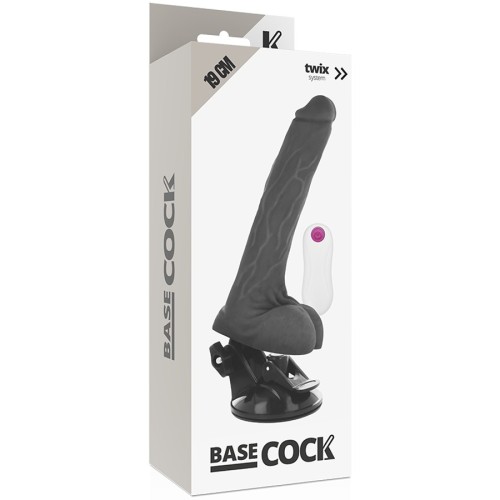 Remote-Controlled Realistic Vibrator 19 cm