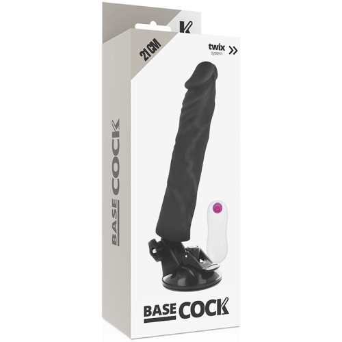 Realistic Vibrating Dildo with Remote Control - 21cm