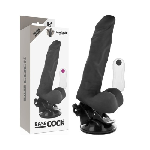 Vibrador Articulable Con Control Remoto - Negro