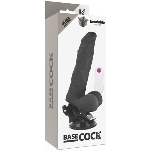 Vibrador Articulable Con Control Remoto - Negro