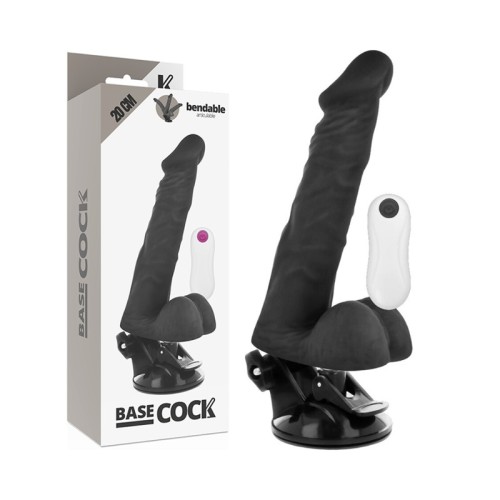 Vibrador Articulable Control Remoto Negro - Experiencia Realista