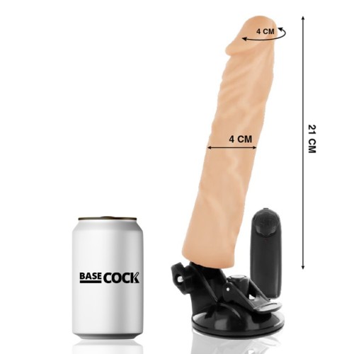 Realistic Remote Control BaseCock Vibrator 21 cm