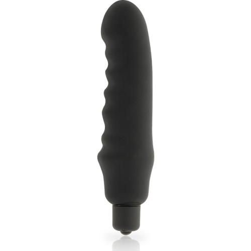 Genius Black Silicone Vibrator