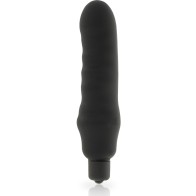 Genius Black Silicone Vibrator